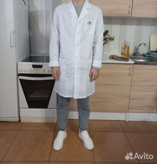 Медицинский халат мужской