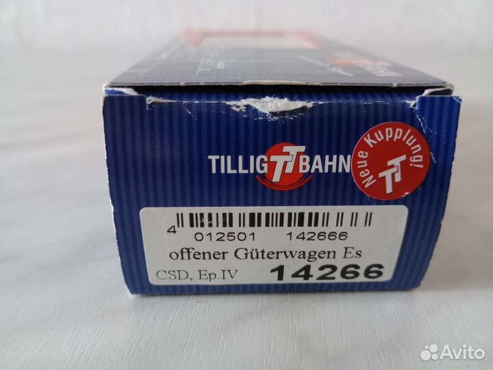 Железная дорога тт 12 мм. Tillig. Вагон