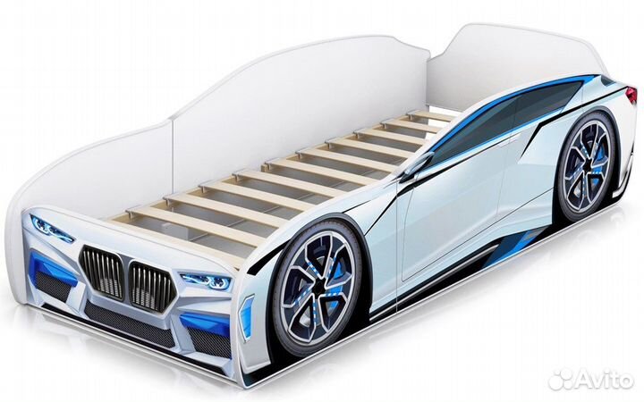 Детская кровать Кидди в форме машины
