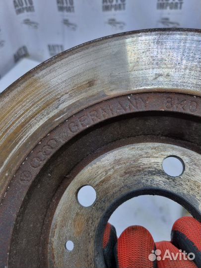 Тормозной диск задний Audi A5 8T