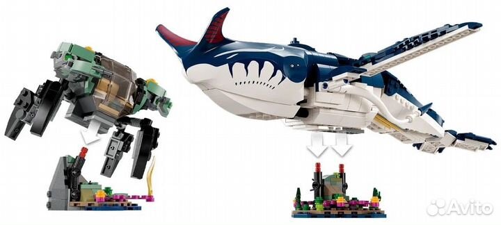 Конструктор lego Avatar Тулкун, Пайякан и «Краб»