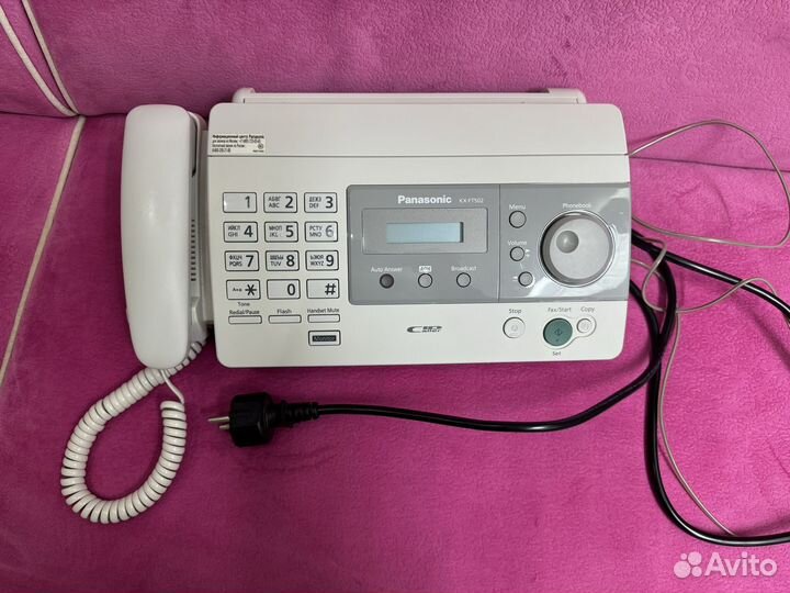 Факс panasonic