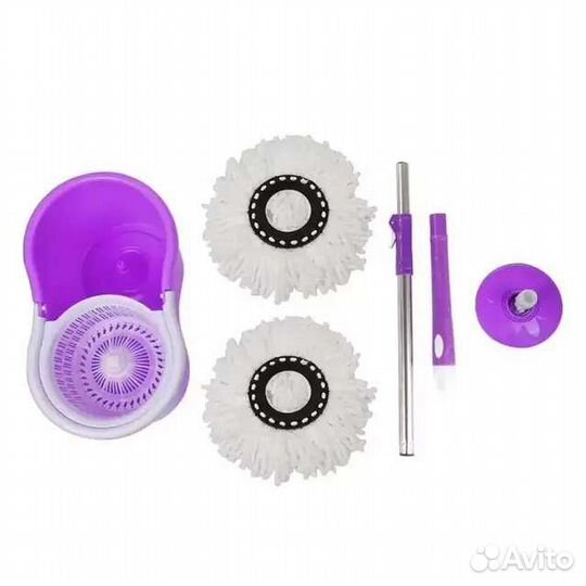 Швабра с отжимом и ведром / набор для уборки