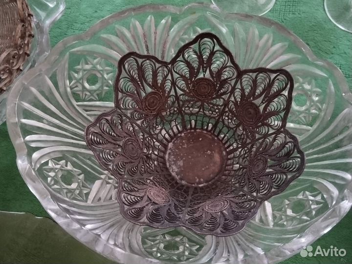 Фужеры хрустальные СССР