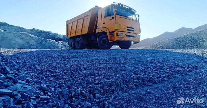 Щебень гравийный с доставкой