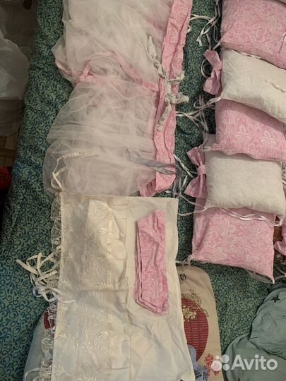 Бортики в детскую кроватку