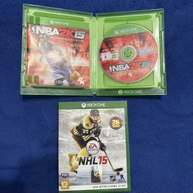 NBA 2K15 + NHL 15 Xbox One (цена за все)