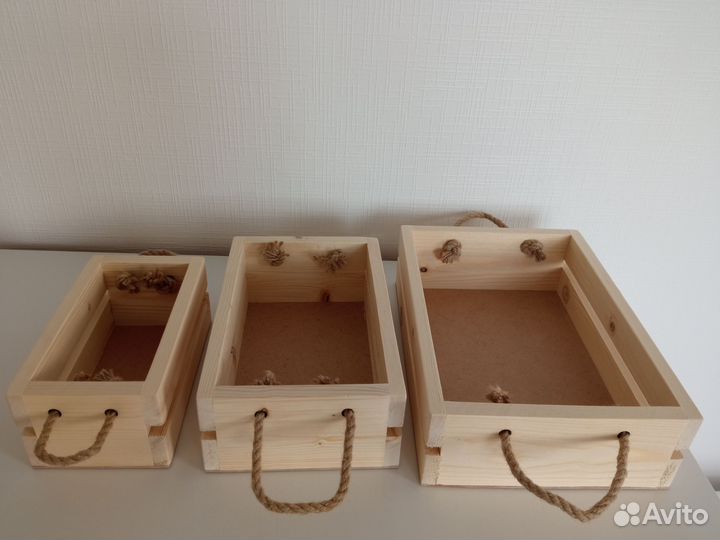 Деревянные ящики