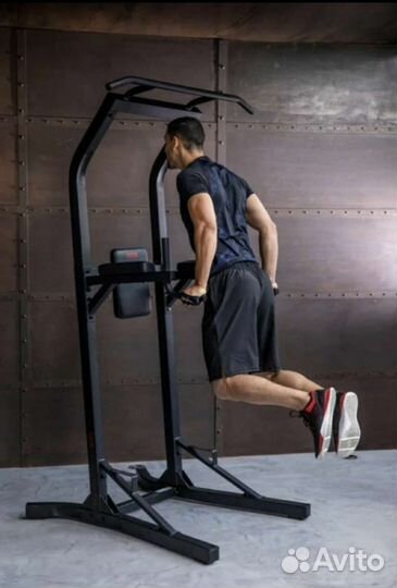 Турник 3 в 1, брусья, пресс тренажер, новый