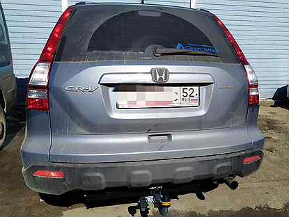 Фаркоп на Honda CR-V 2006-2012 с оцинк. шаром