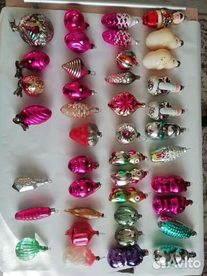 Елочные игрушки СССР