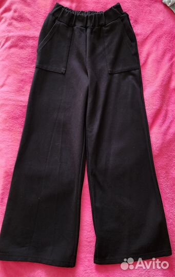 Брюки школьные теплые 146