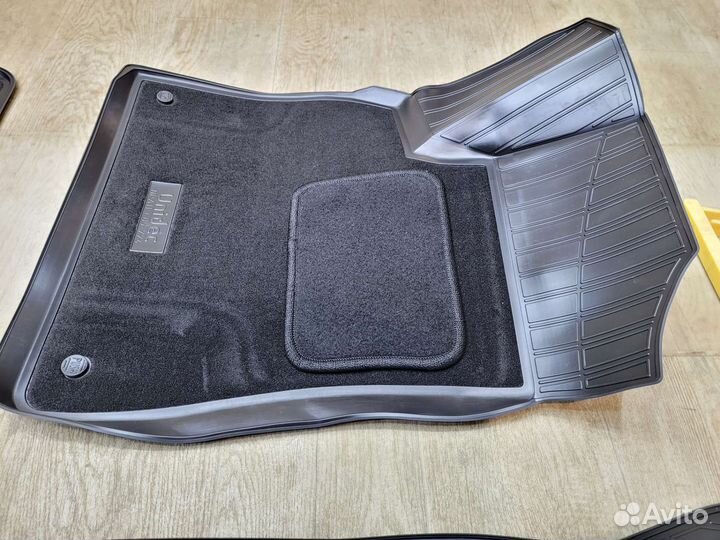 Коврики 3D LUX в салон Audi Q8 (2018-н.в.)