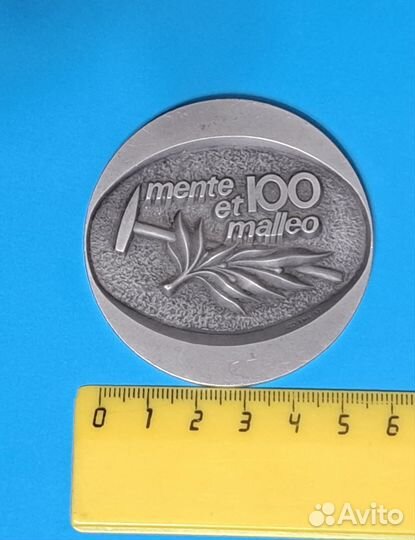 Медаль настольная СССР,Гео,1982