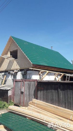 Кровля, ремонт дач.Каркасные дома,заборы