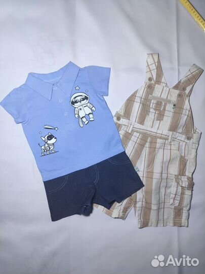 Комбинезоны 74-80 для мальчика