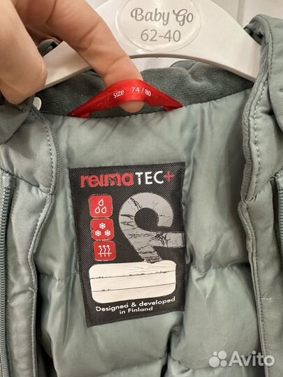 Зимний комбинезон reima 80 снежинки 3