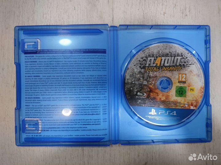 FlatOut :Total Insanity для Sony Ps 4