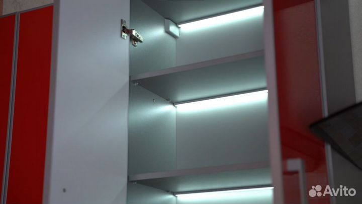 Умная система подсветки мебели и шкафов в монохром