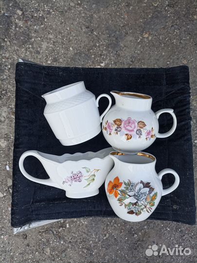 Молочник фарфор ссср.Соусник