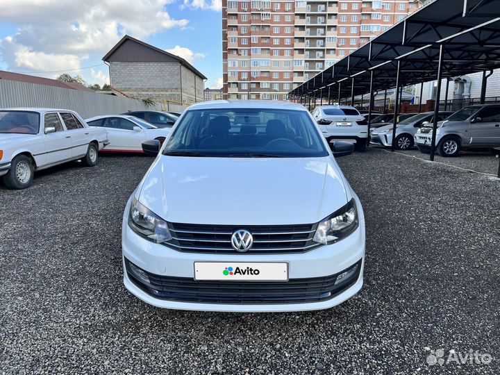 Volkswagen Polo 1.6 МТ, 2018, 189 345 км