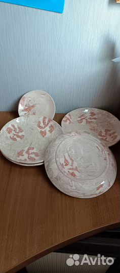 Набор тарелок ручной работы