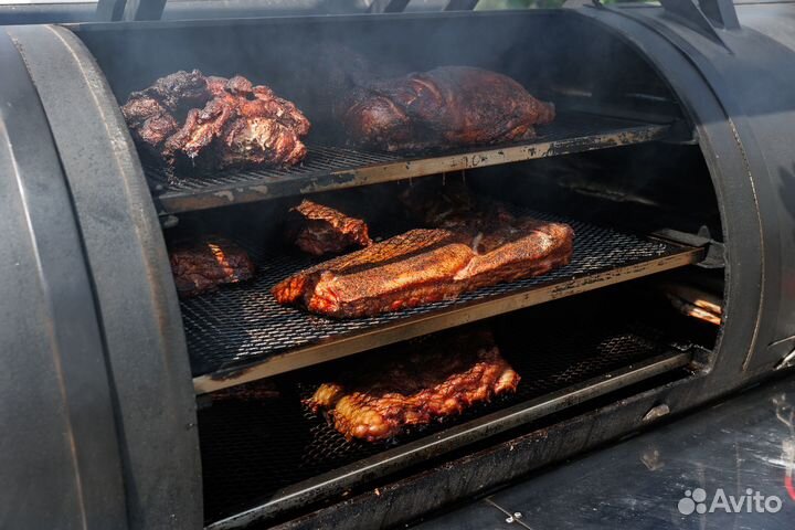 Мобильный grill BBQ кейтеринг шоу