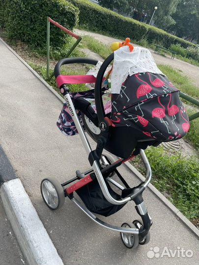 Коляска для девочки cosatto