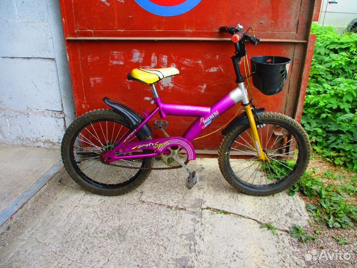 Велосипед детский, колеса 18