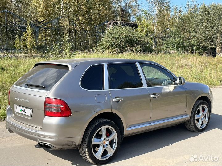 Porsche Cayenne Turbo 4.5 AT, 2005, 132 000 км