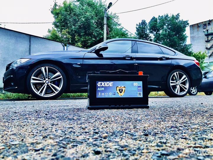 Аккумуляторы AGM на BMW с установкой