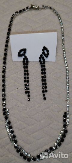 Чешские броши и колье. Винтажные украшения