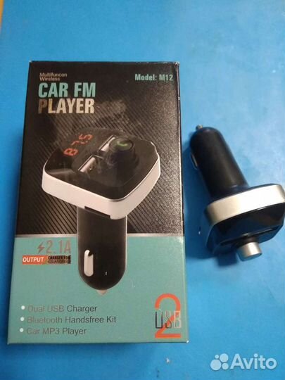 Модулятор FM с bluetooth