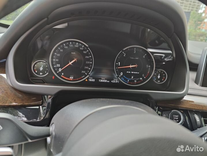 BMW X5 3.0 AT, 2016, 130 500 км