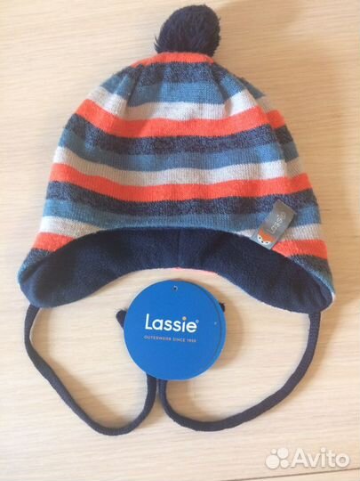 Шапочка Lassie 46-48 полушерсть на флисе