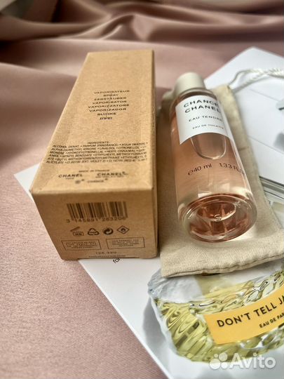 Chanel chance eau tendre пробники
