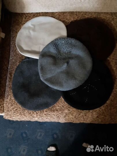 Береты, шапки, снуд, перчатки