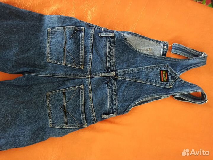 Джинсоаый комбинезон