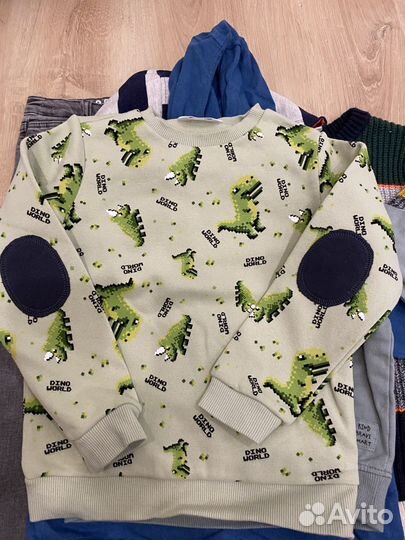 Вещи пакетом на мальчика 104 110