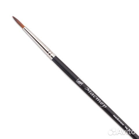 Кисть художественная Мастер синтетика, круглая, №3