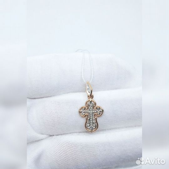 Подвеска с природным камнем Золото