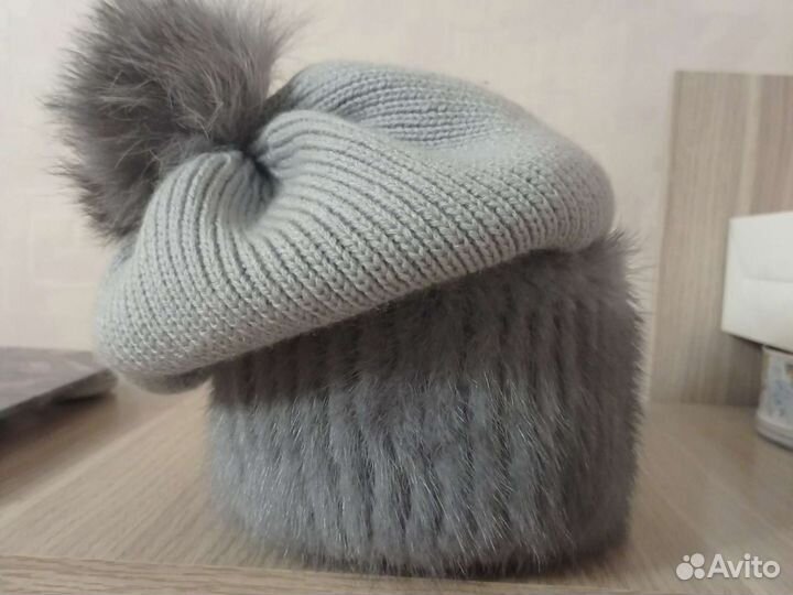 Продаётся шапка зимняя, нижняя отделка норка