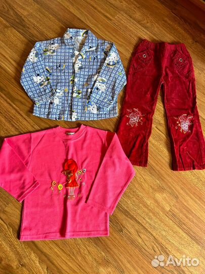 Пакет вещей для девочки 6-7-8 лет