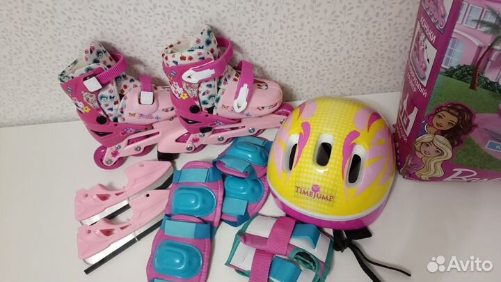 Ролики, шлем, защита