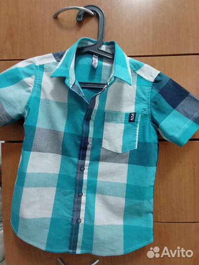 Рубашка р-р 116 Плей тудей