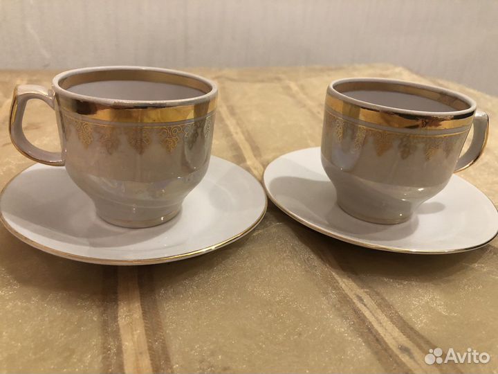 2 Кофейные пары перламутровые