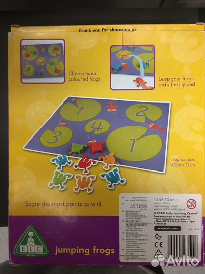 Лягушки ELC Настольные игры