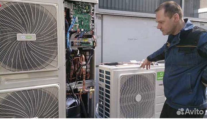 Установка кондиционеров, демонтаж кондиционеров