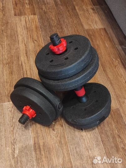Гантели разборные 5кг*2