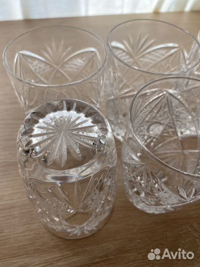 Графин хрустальный СССР + бокалы
